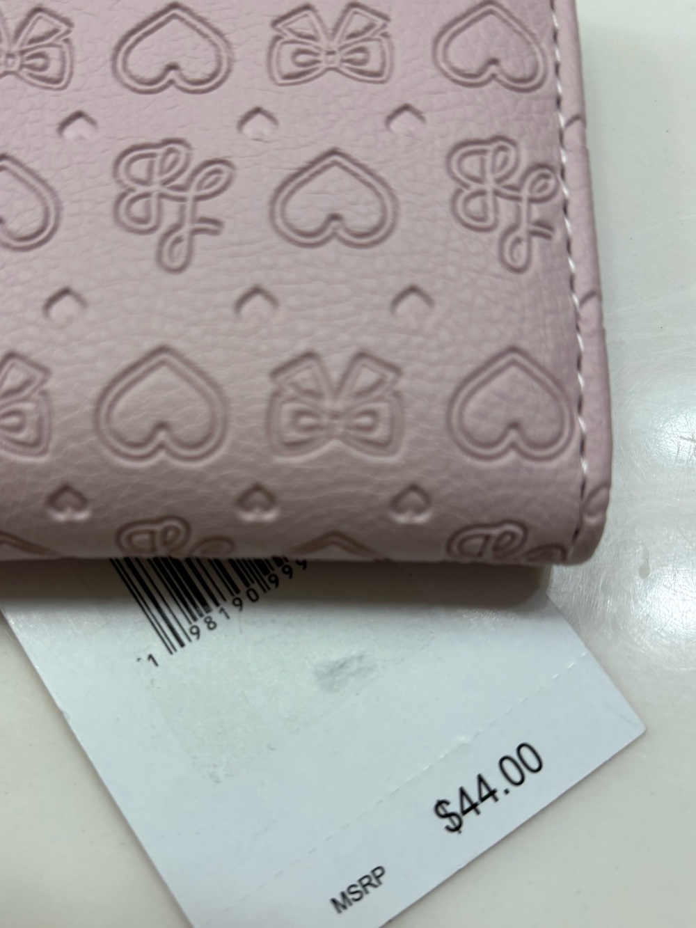 Betsey Johnson lavender bi-fold compact wallet NWT - Picture 4 of 5